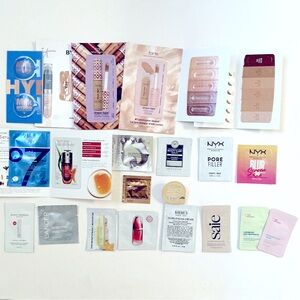 22 pieces Foundation, Primer, Cream, Serum, Moisturizer Bundle Variety Pack